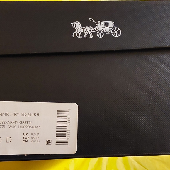 Authentic COACH runner sneakers Men - Picture 2 of 4